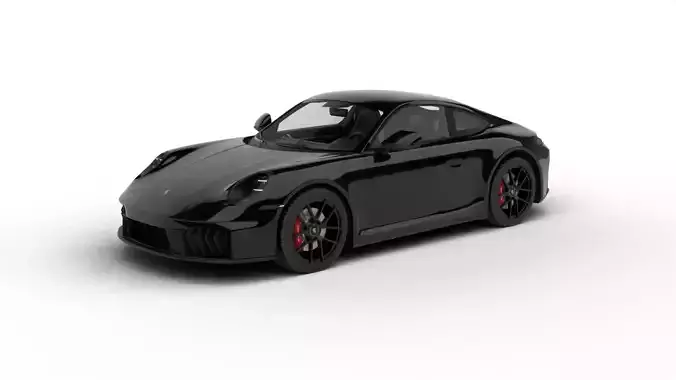 Porsche 911 Carrera 4GTS 2025 3d model 3D model