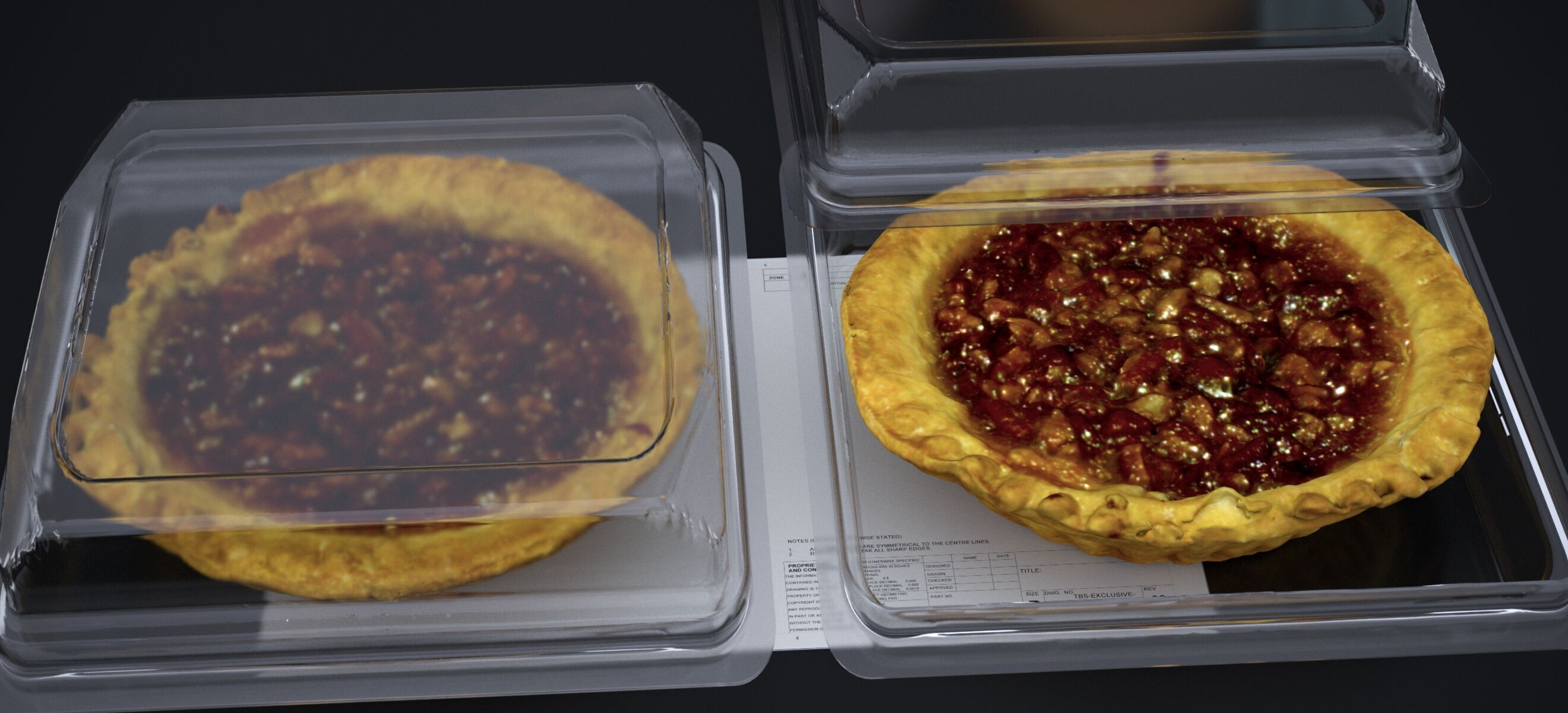PECAN PIE FOOD PACKAGE 2024 3D model_1