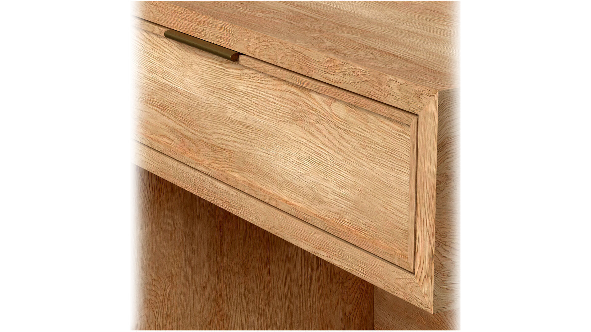 Jin Nightstand wooden table 3D model_7