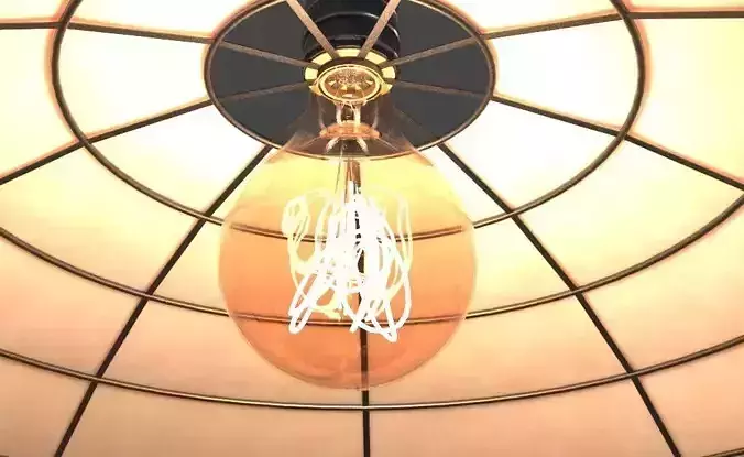 Paper lamp with frame inside High Quality