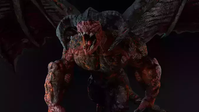 Balrog Fan Art 3D model
