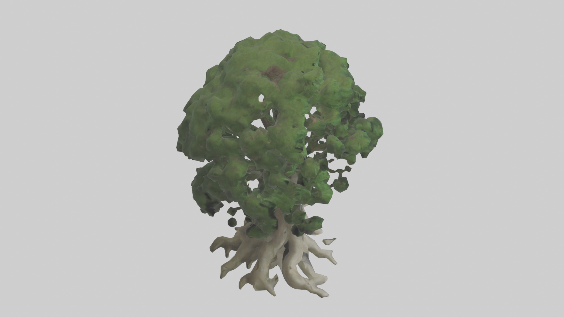 Living tree model Low-poly 3D model_18