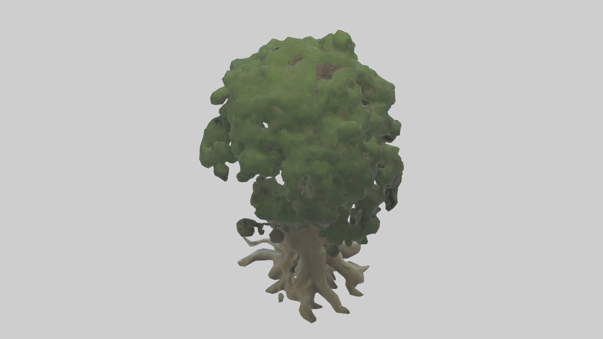 Living tree model Low-poly 3D model_15