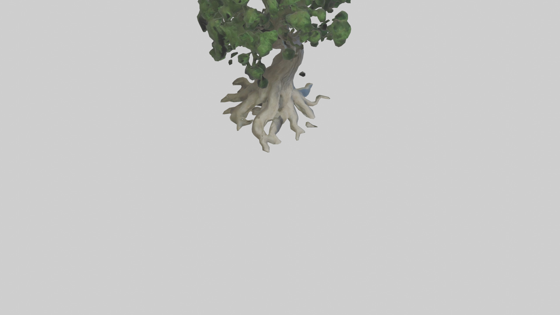 Living tree model Low-poly 3D model_6