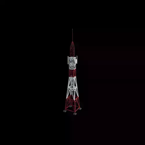 Telecommunication Tower  3D model