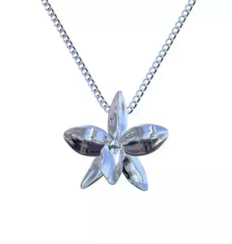 Orchid pendant