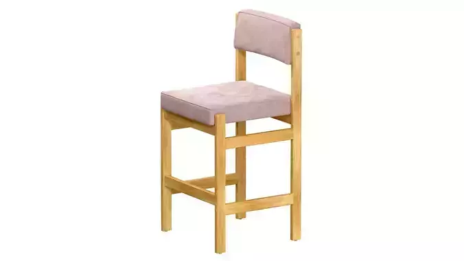 Espasso Tiao Wooden Bar Stool