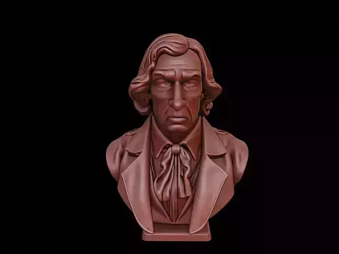 Rene Descartes Bust