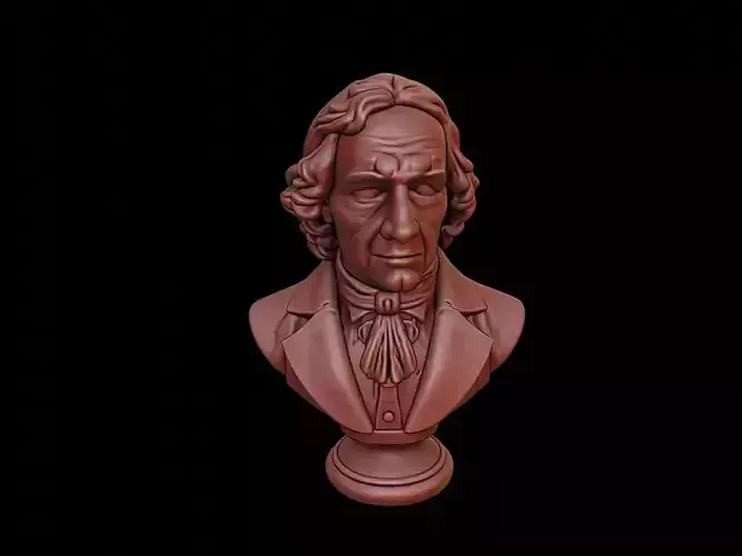 Rene Descartes Bust