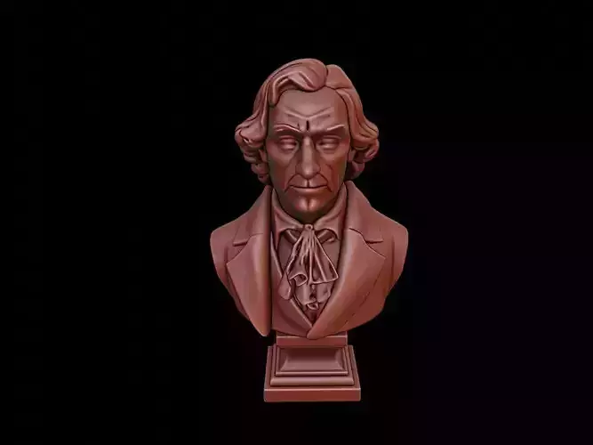 Rene Descartes Bust