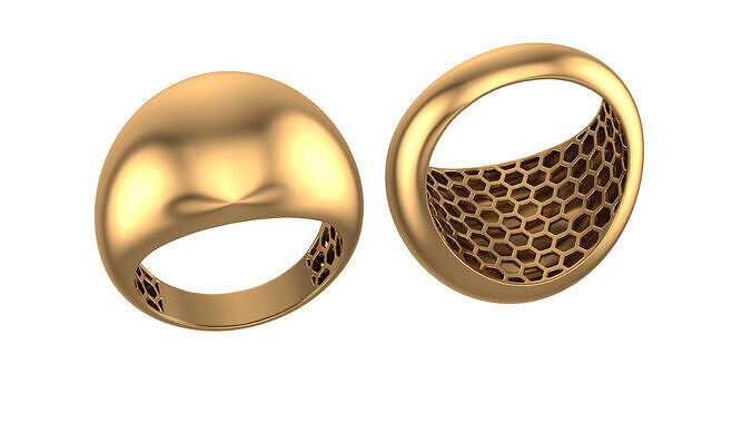 Fusion Watermelon Ring 3D print model