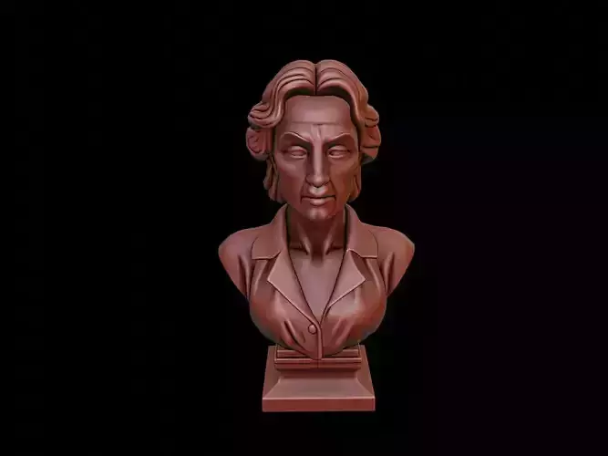Simone de Beauvoir Bust
