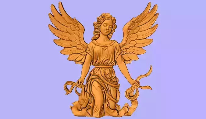 ANJO DE ASAS ABERTAS