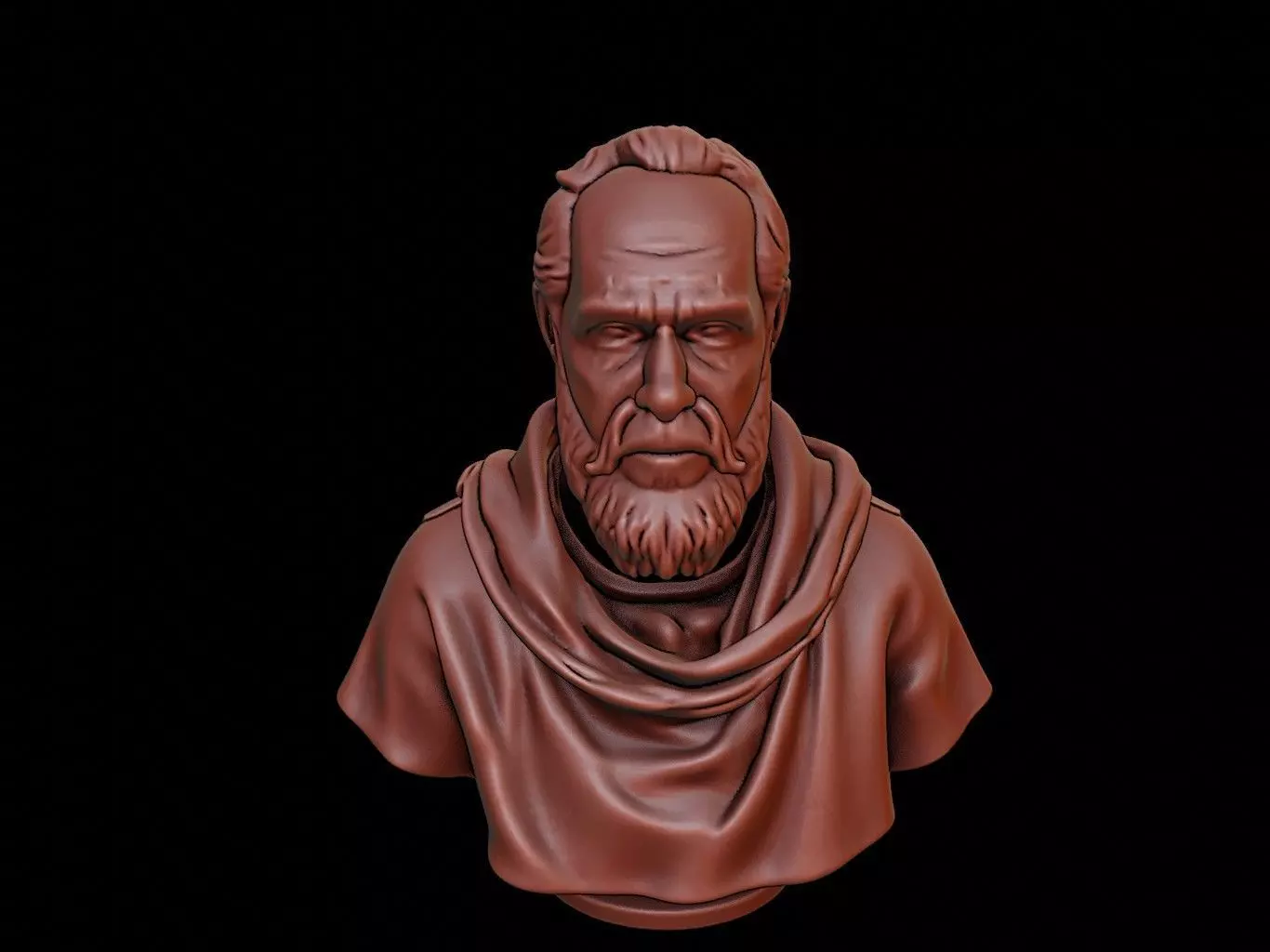 Thomas Aquinas Bust 3D print model