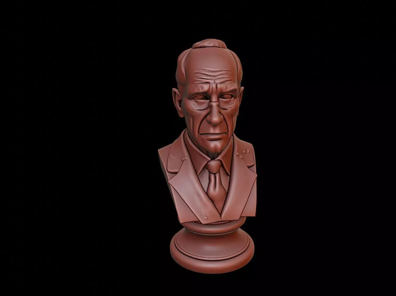 Thomas Kuhn Bust 3D print model