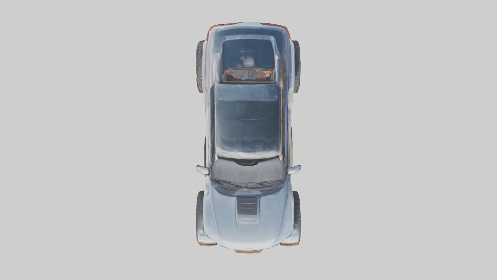 Luxury Electric Offroad Car model Low-poly 3D model_14