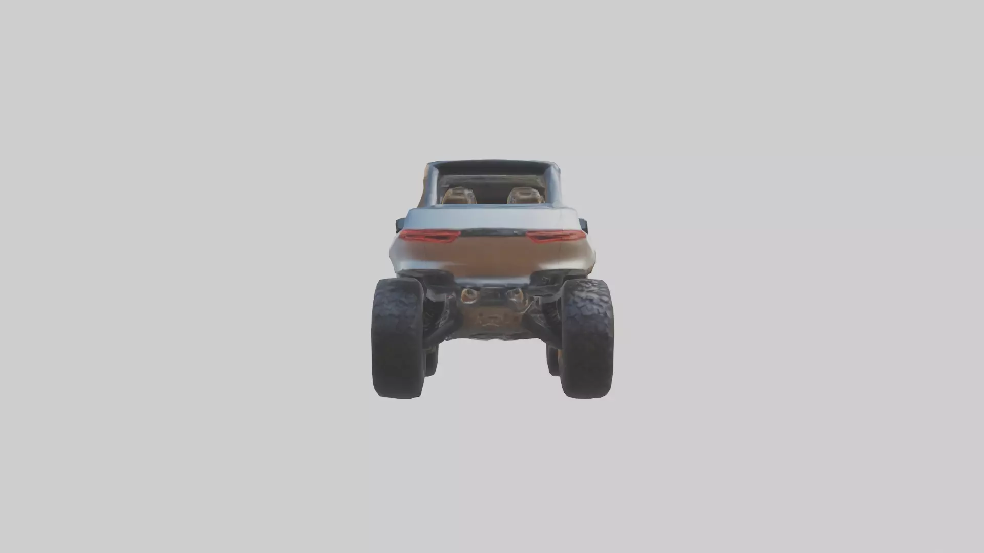 Luxury Electric Offroad Car model Low-poly 3D model_0