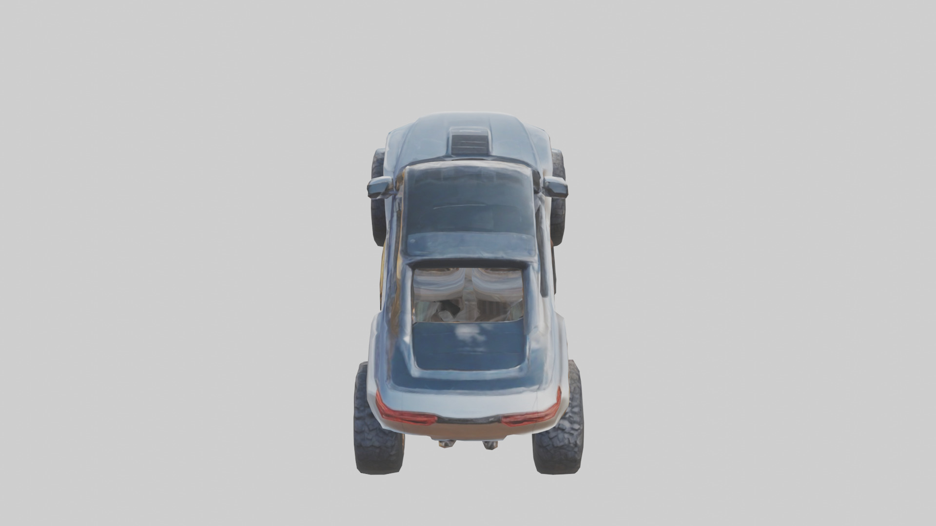 Luxury Electric Offroad Car model Low-poly 3D model_15