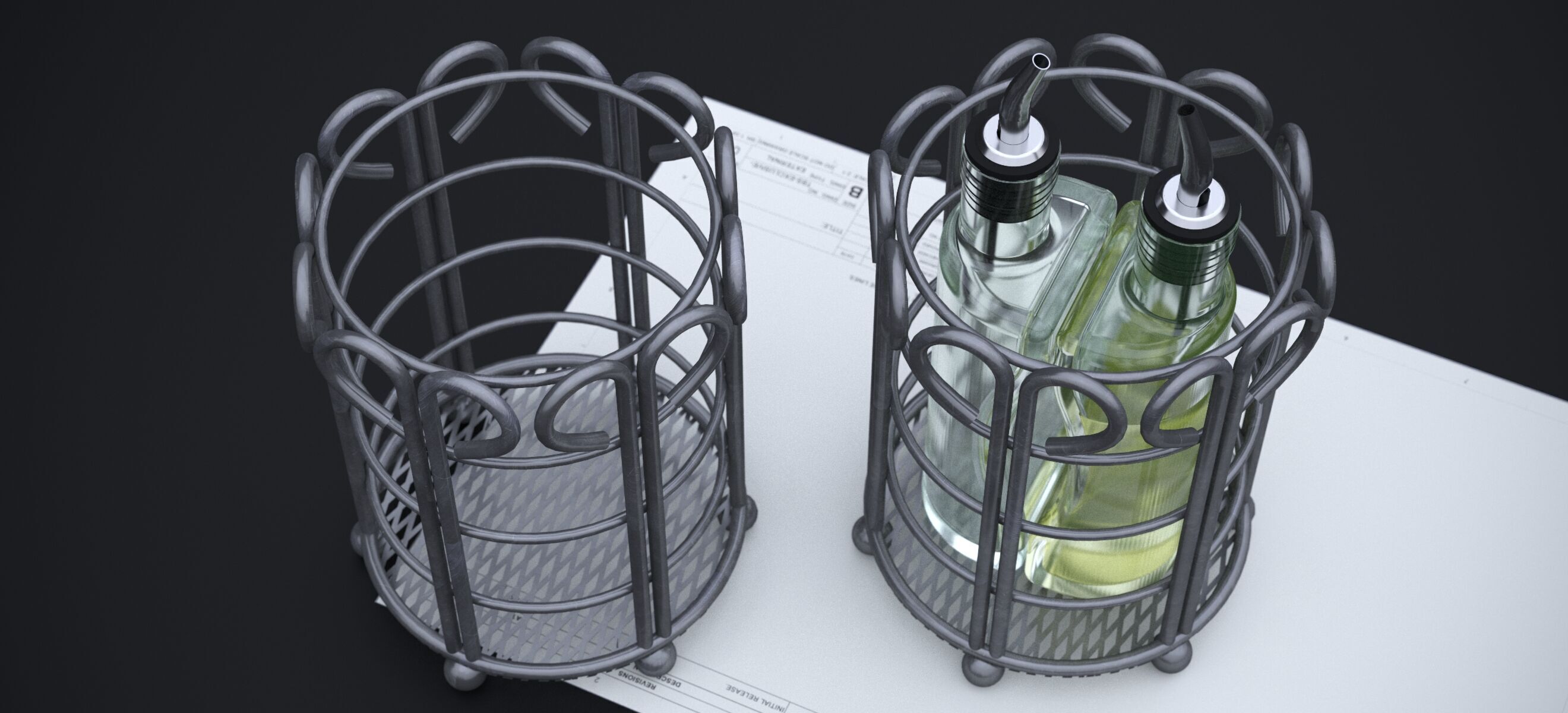 NORDSK METIF SALAD DRESSING BOTTLE 2021 3D model_8