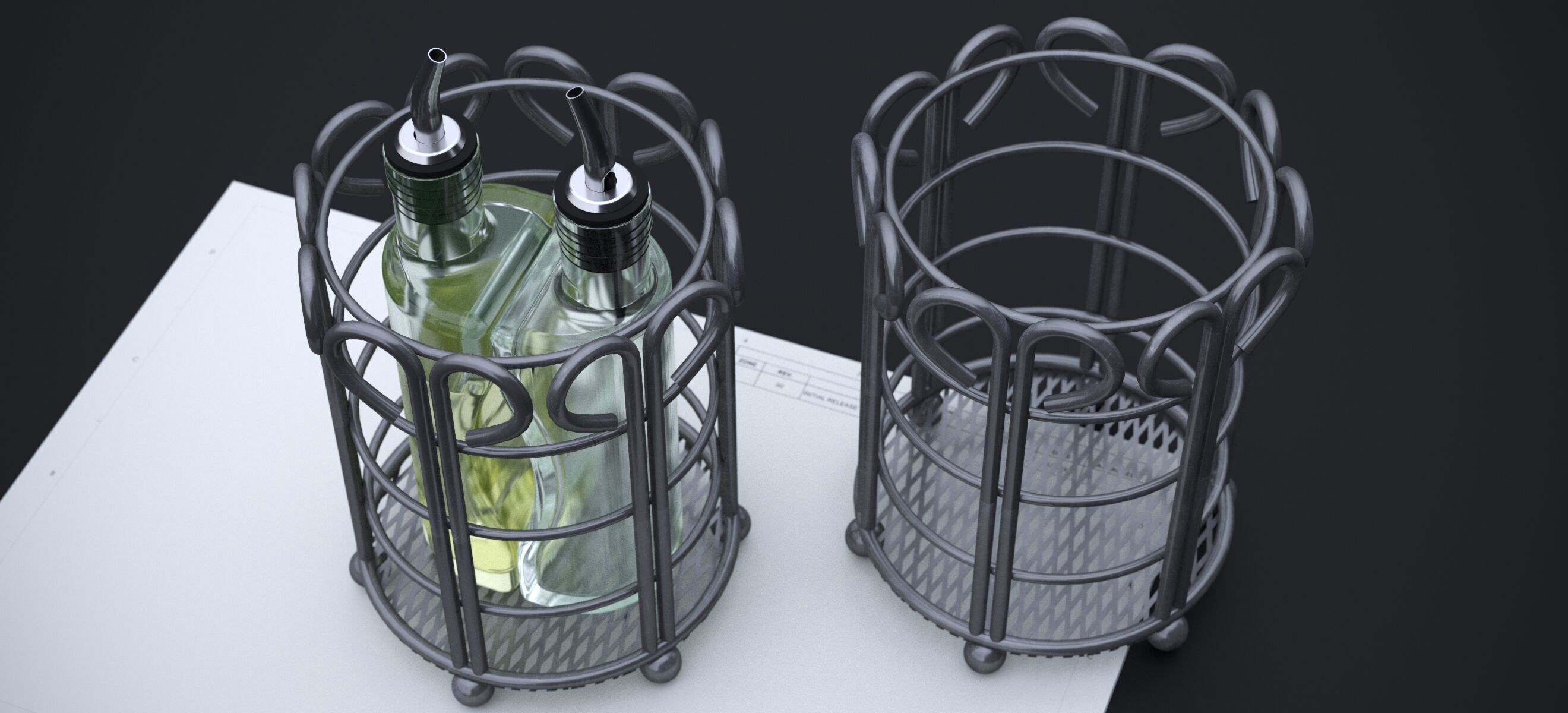 NORDSK METIF SALAD DRESSING BOTTLE 2021 3D model_7