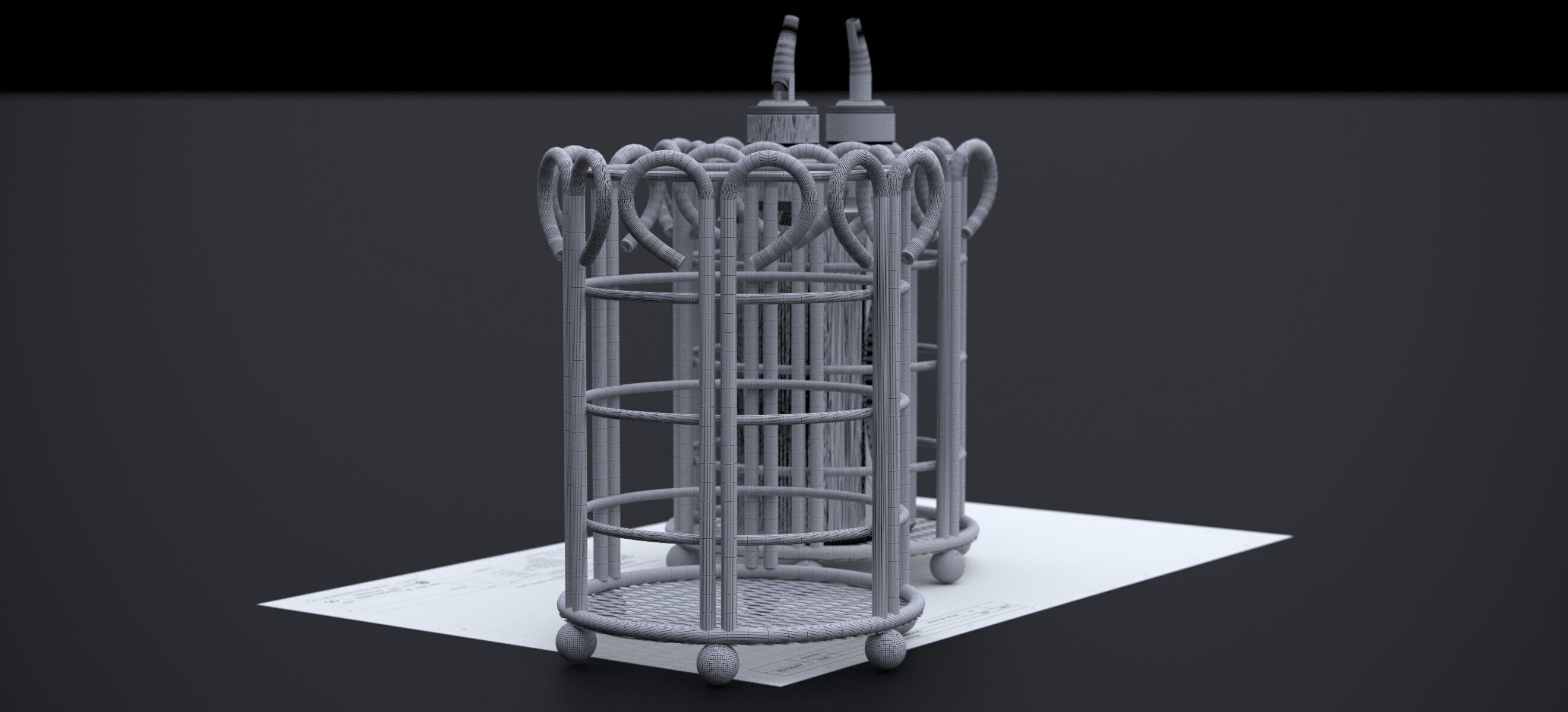 NORDSK METIF SALAD DRESSING BOTTLE 2021 3D model_15