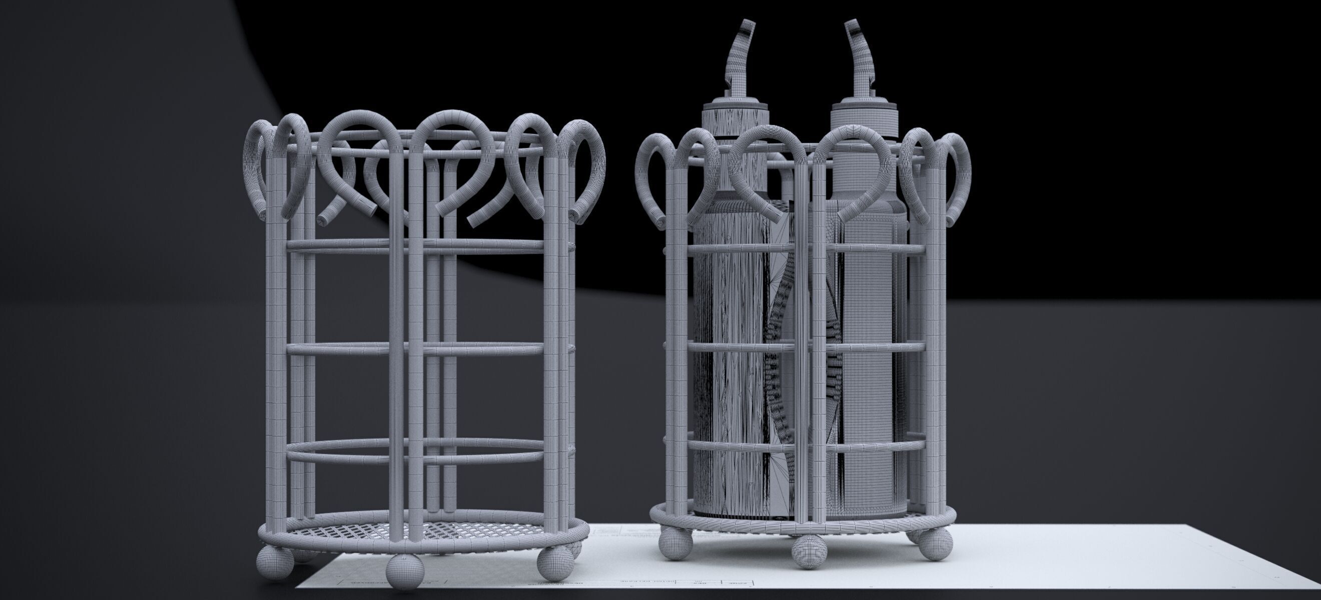 NORDSK METIF SALAD DRESSING BOTTLE 2021 3D model_16