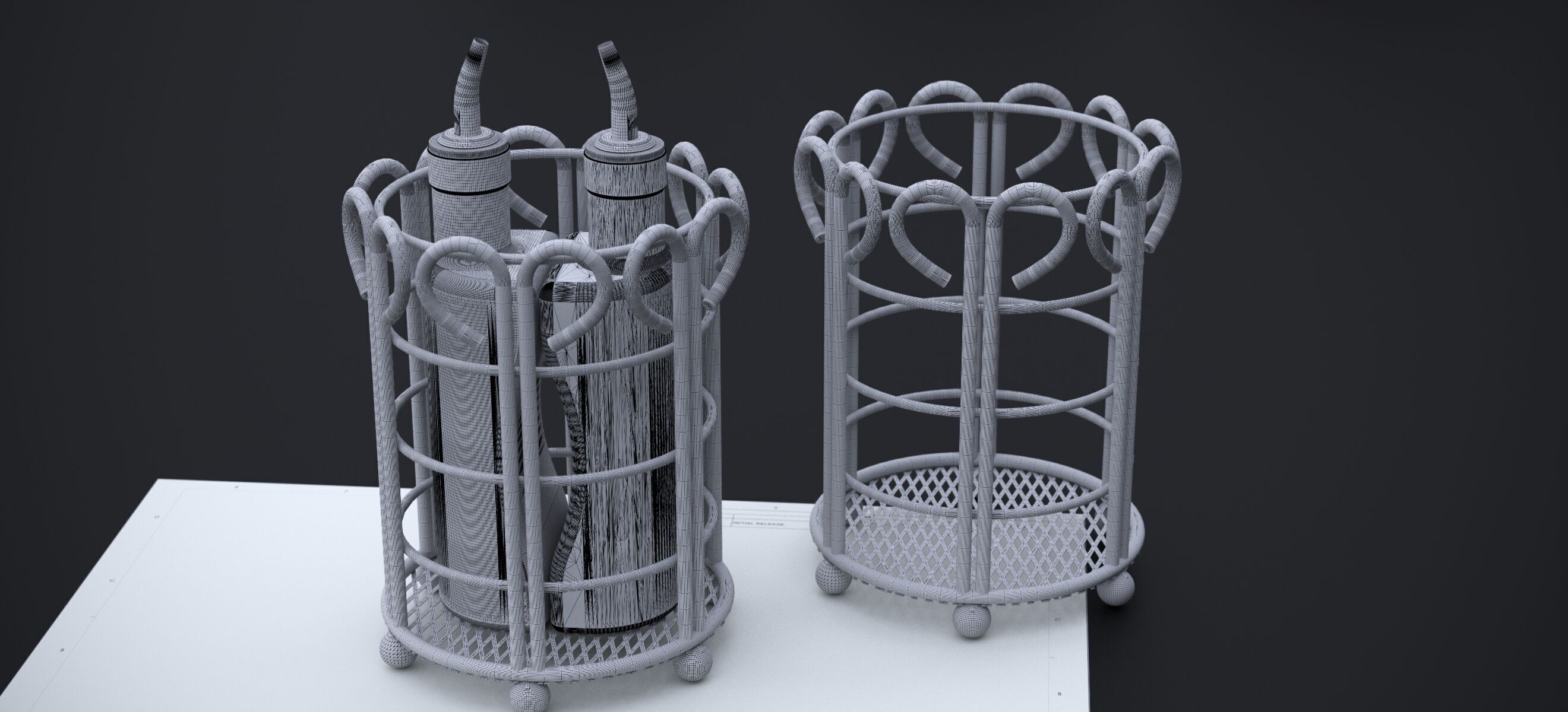 NORDSK METIF SALAD DRESSING BOTTLE 2021 3D model_13