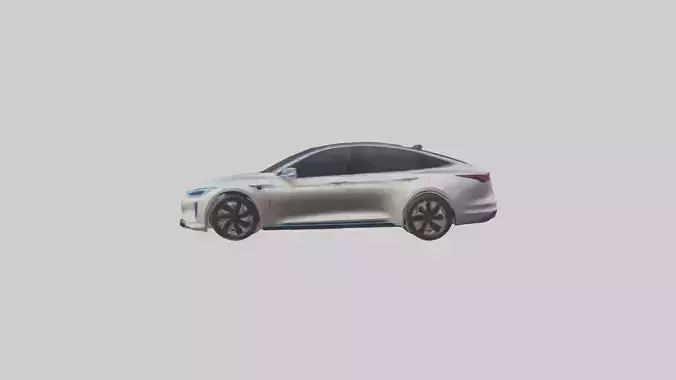 Luxury Electric Sedan model