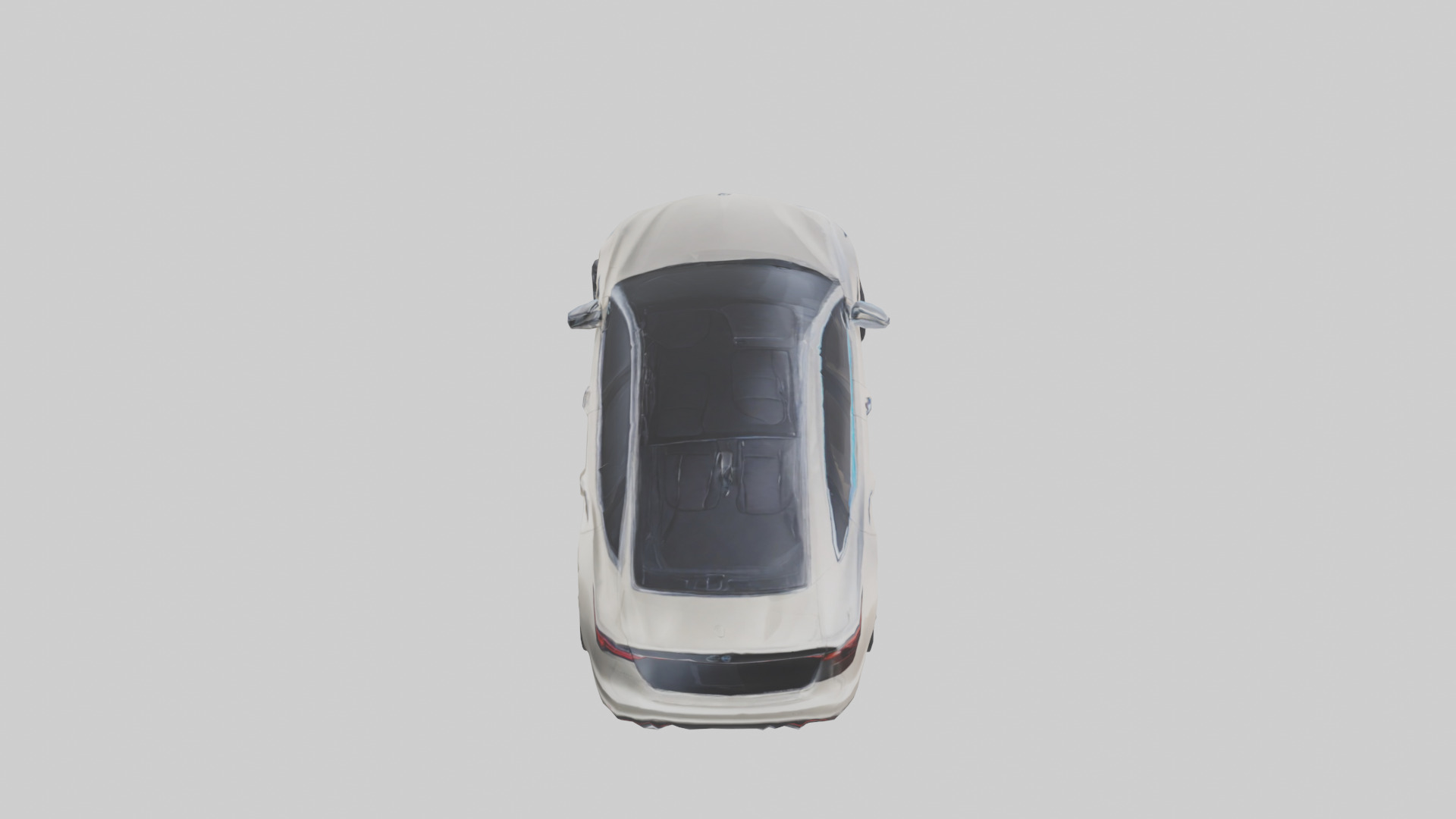 Luxury Electric Sedan model Low-poly 3D model_18
