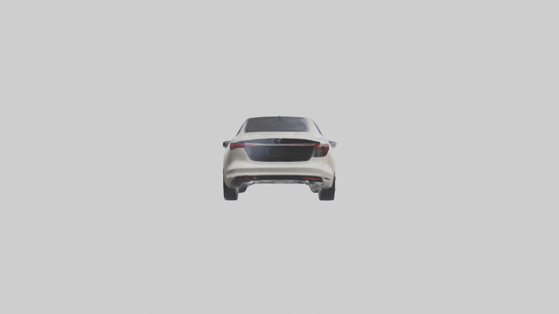 Luxury Electric Sedan model Low-poly 3D model_13