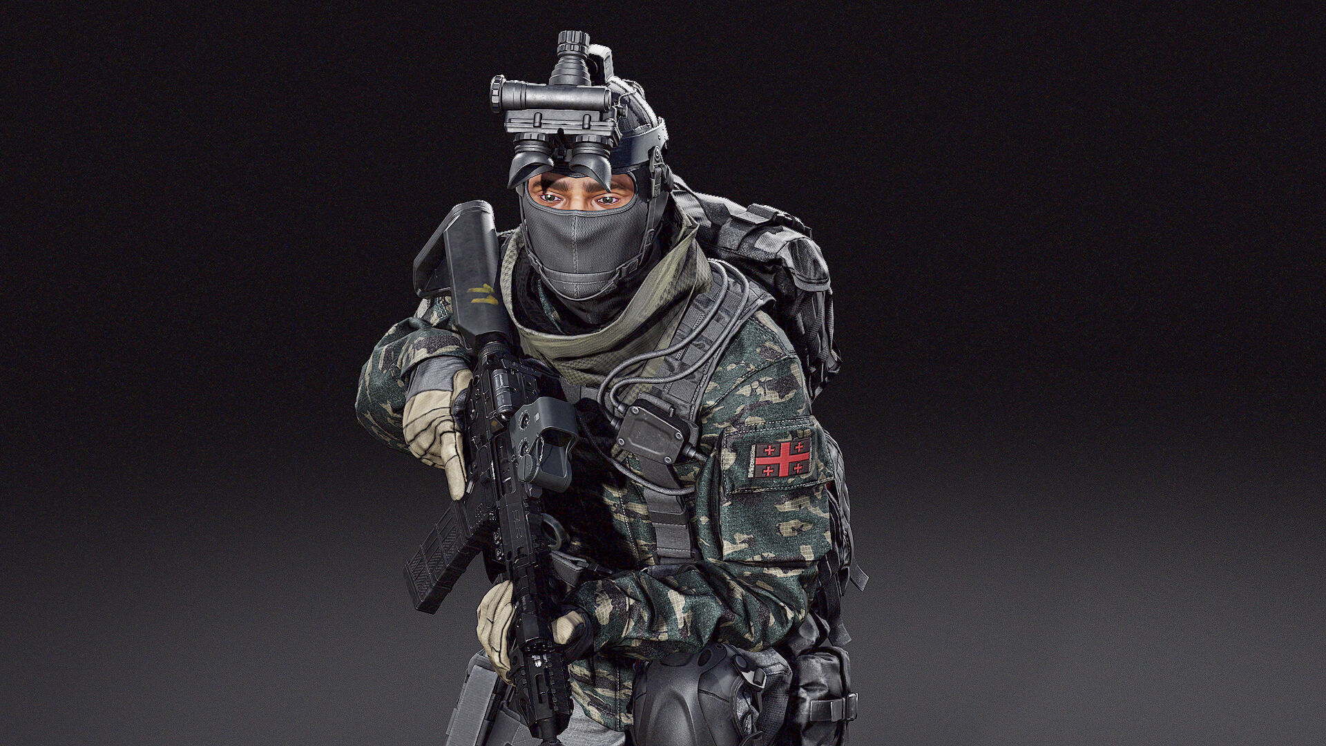 Tactical Soldier Operator vol 1 Low-poly 3D model_8