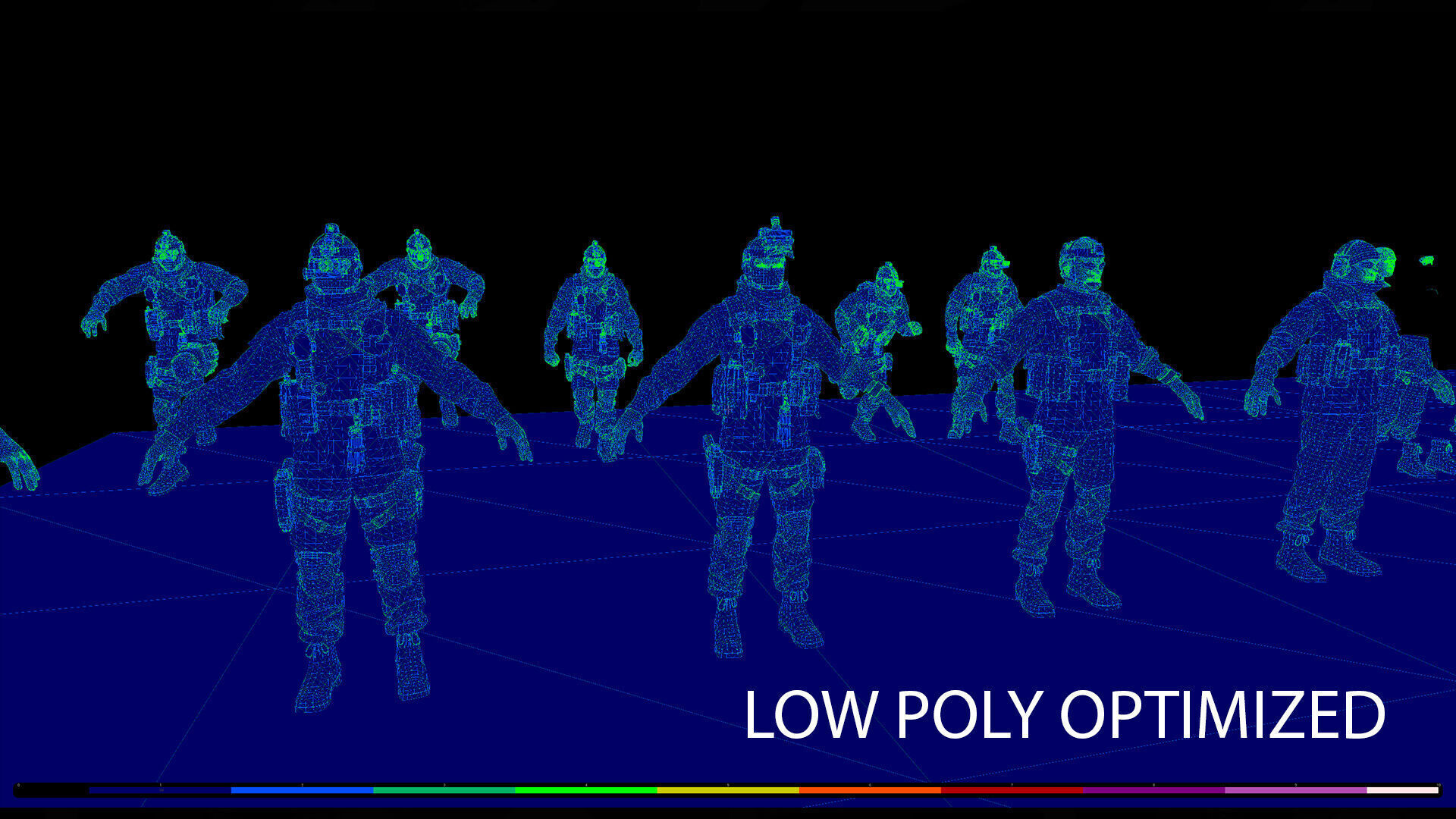 Tactical Soldier Operator vol 1 Low-poly 3D model_13