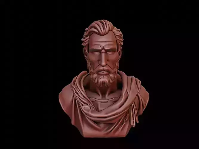 Zeno of Citium Bust