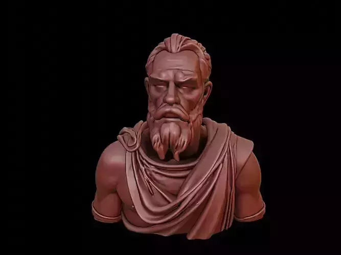 Zeno of Citium Bust