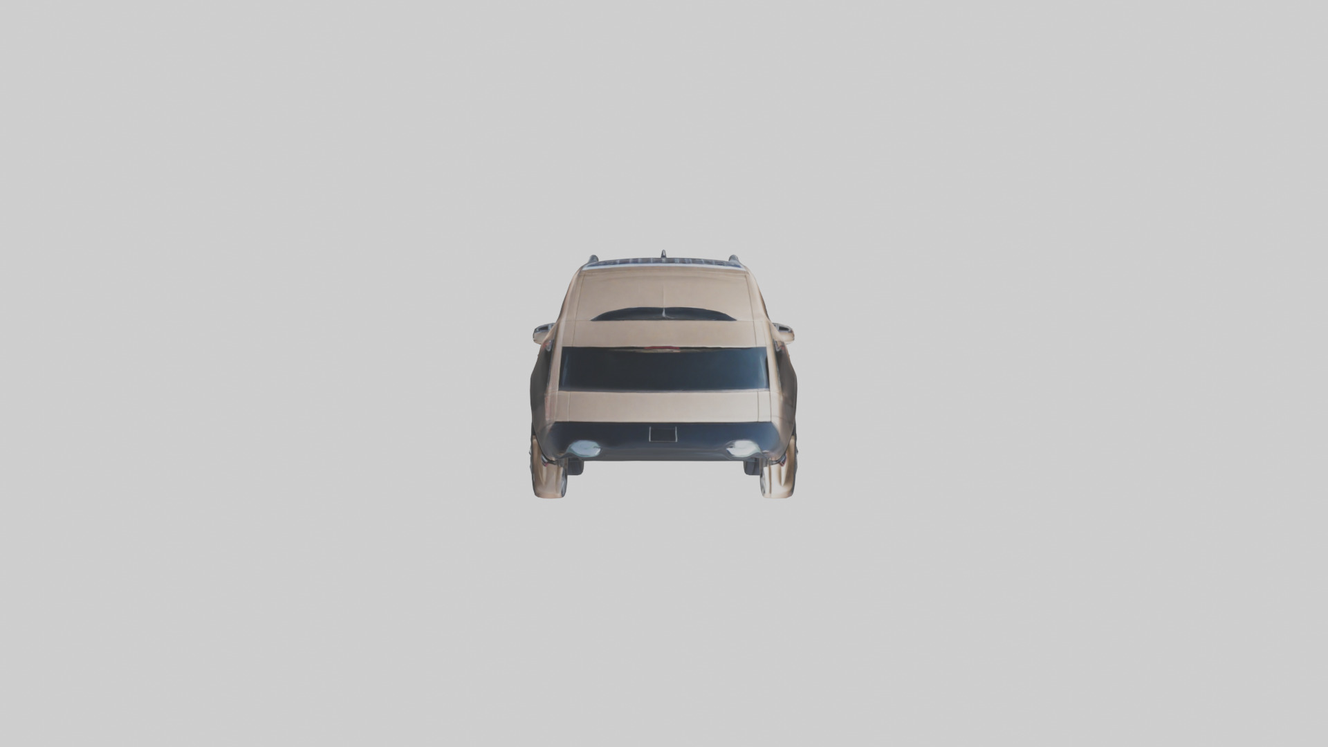 Luxury SUV with Panoramic Roof model Low-poly 3D model_9