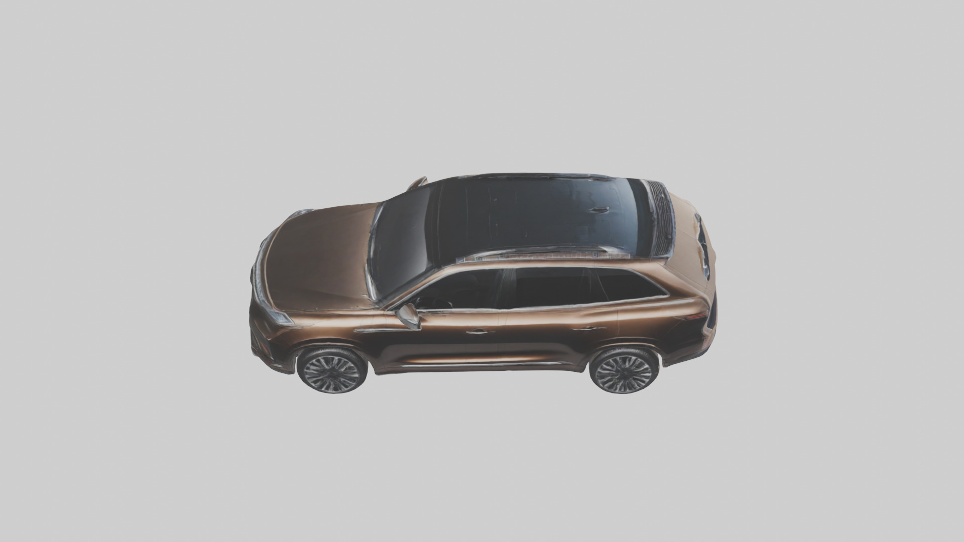 Luxury SUV with Panoramic Roof model Low-poly 3D model_18