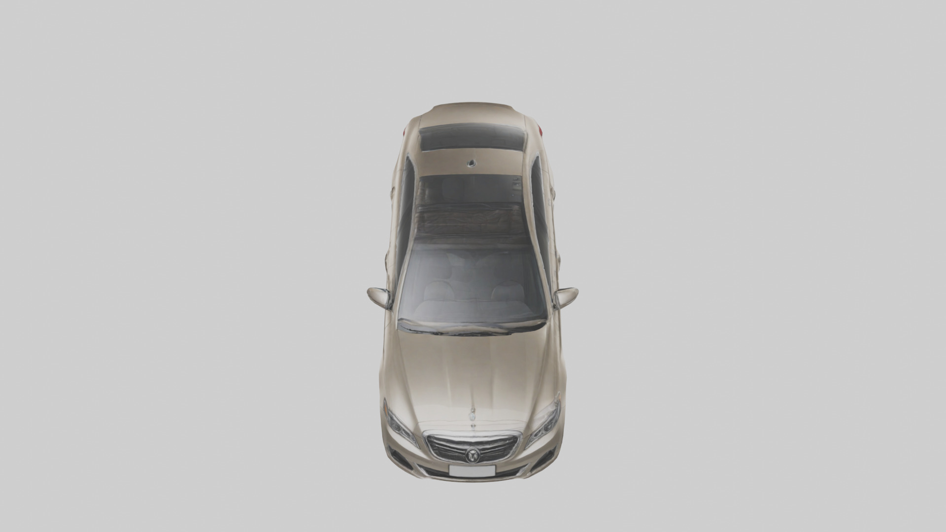 Luxury Touring Sedan model Low-poly 3D model_16