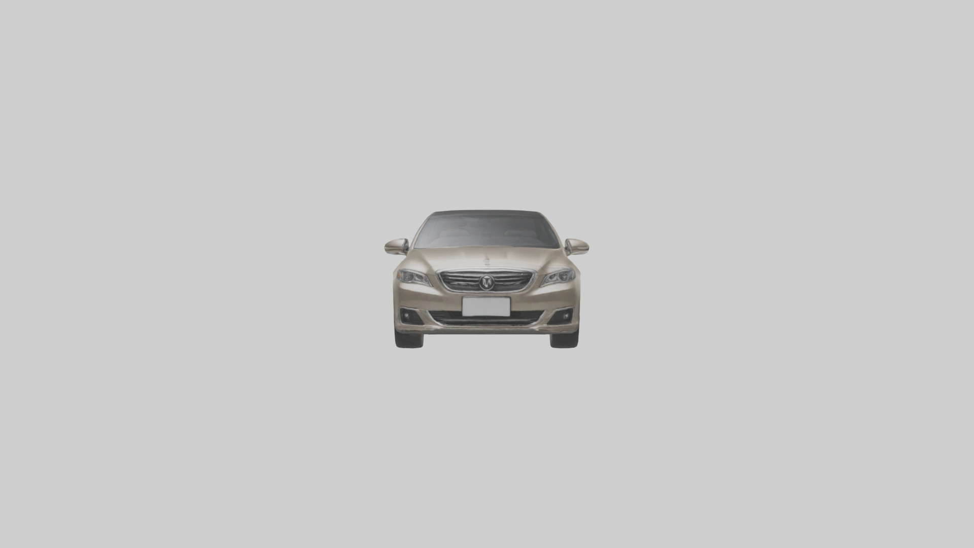 Luxury Touring Sedan model Low-poly 3D model_9