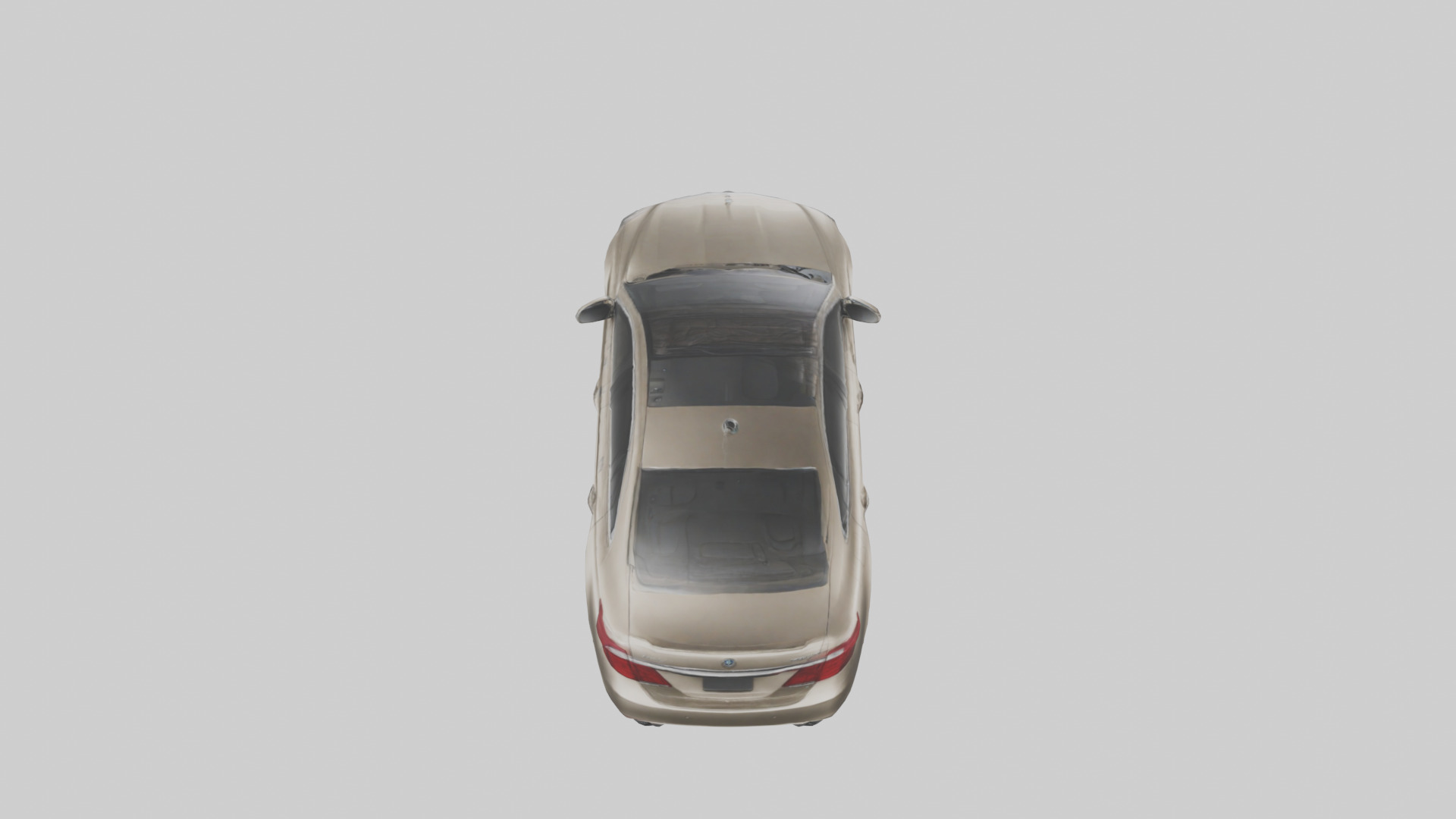 Luxury Touring Sedan model Low-poly 3D model_15