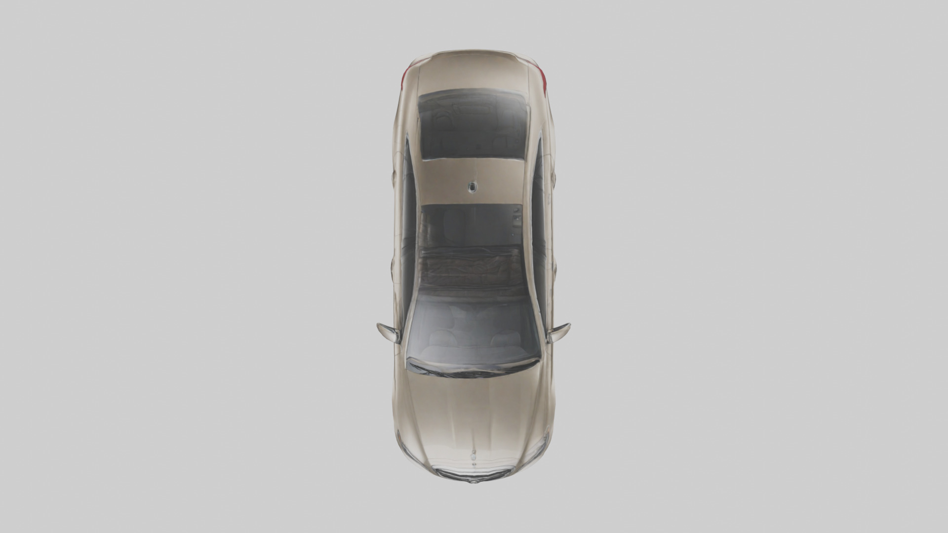 Luxury Touring Sedan model Low-poly 3D model_14