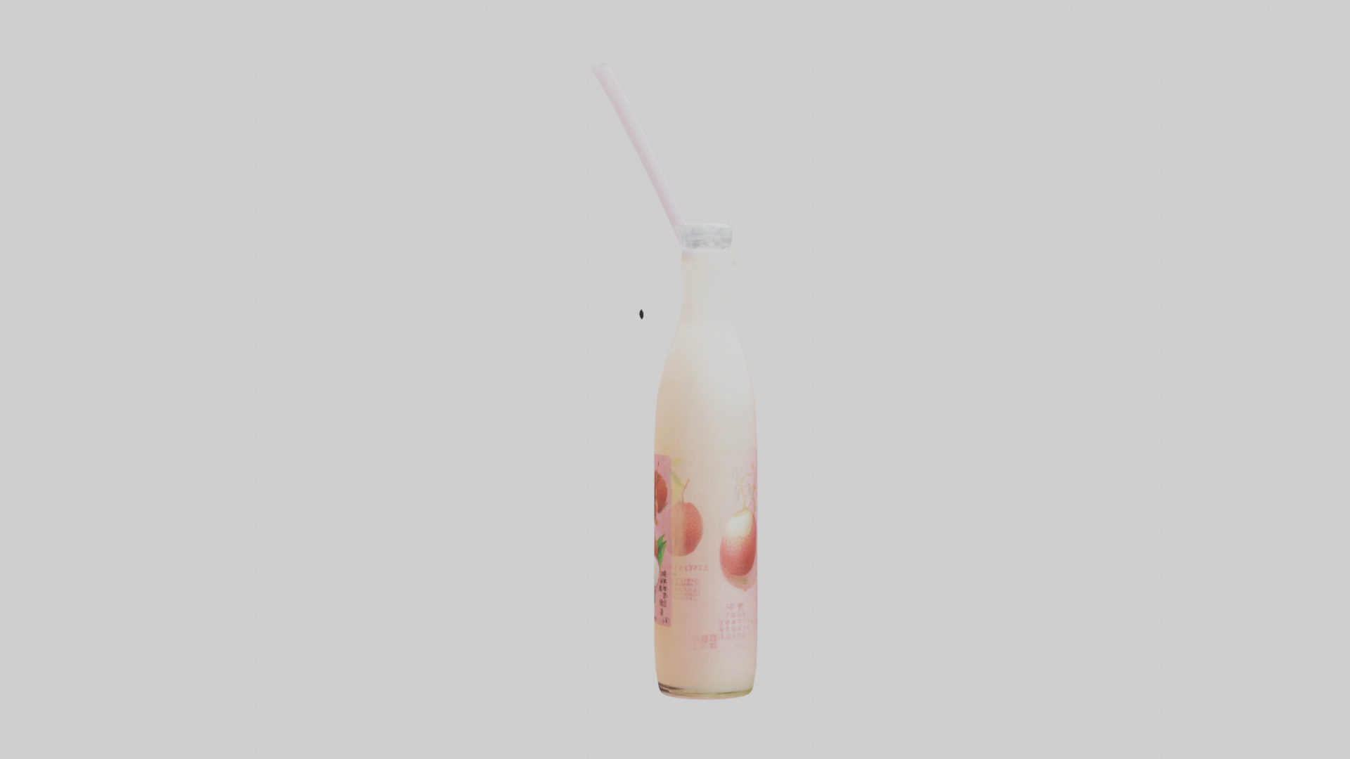 Lychee juice model Low-poly 3D model_12