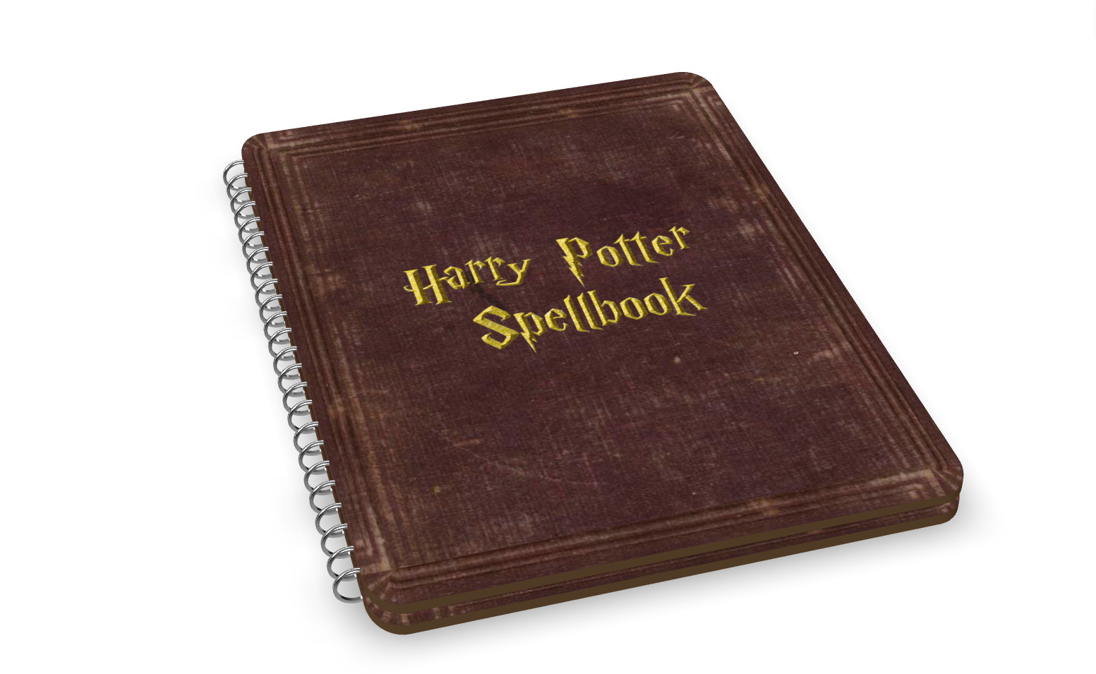 Harry Potter spellbook animated 3D model_4