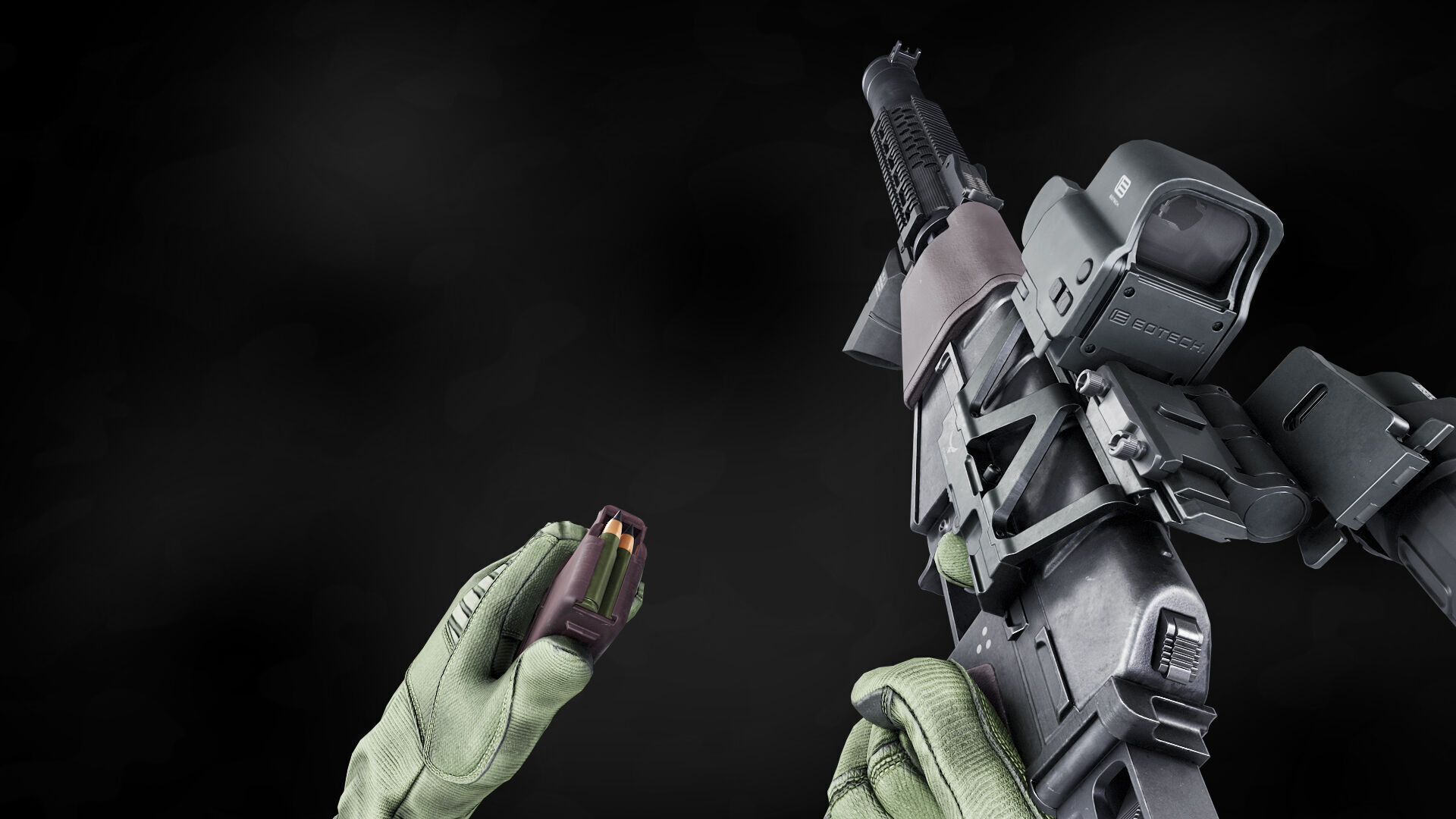 Modular FPS Arms Pack v1 Low-poly 3D model_2