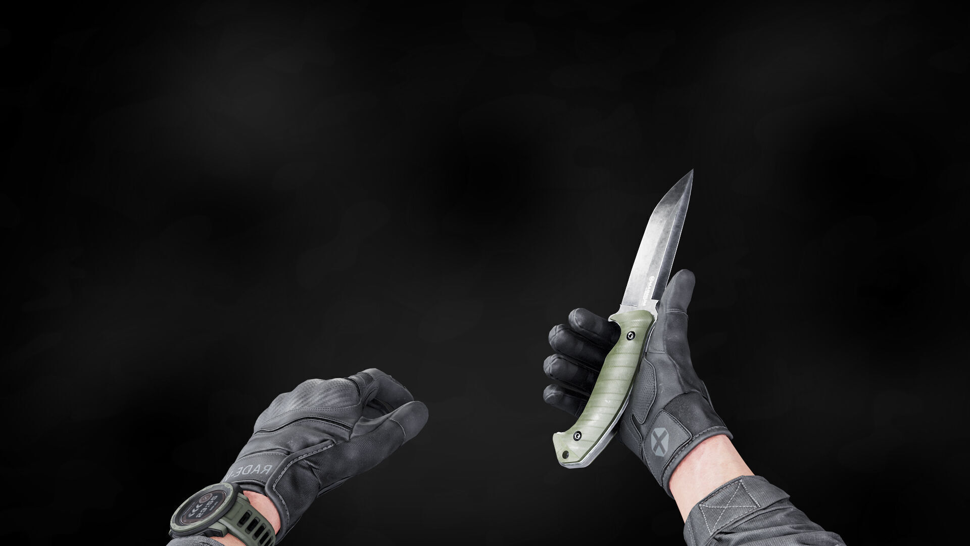 Modular FPS Arms Pack v1 Low-poly 3D model_6