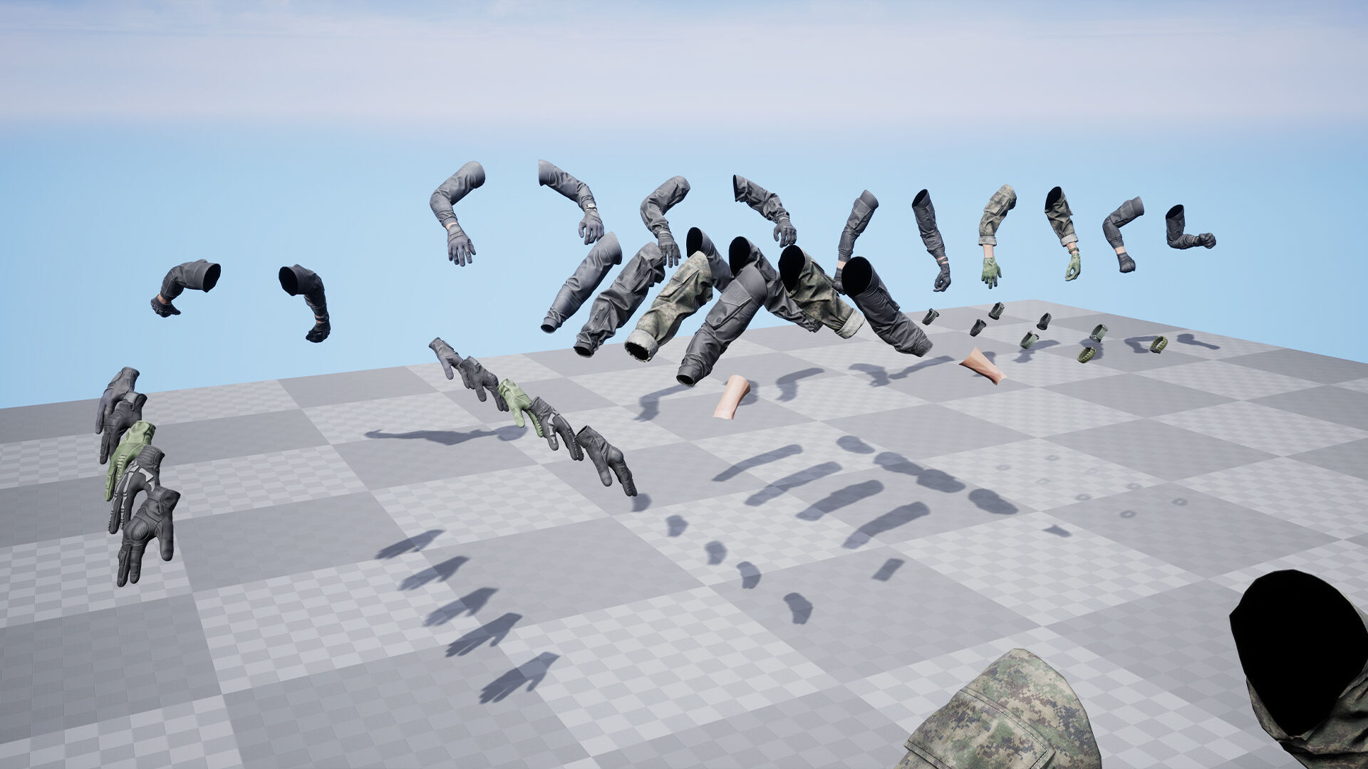 Modular FPS Arms Pack v1 Low-poly 3D model_21