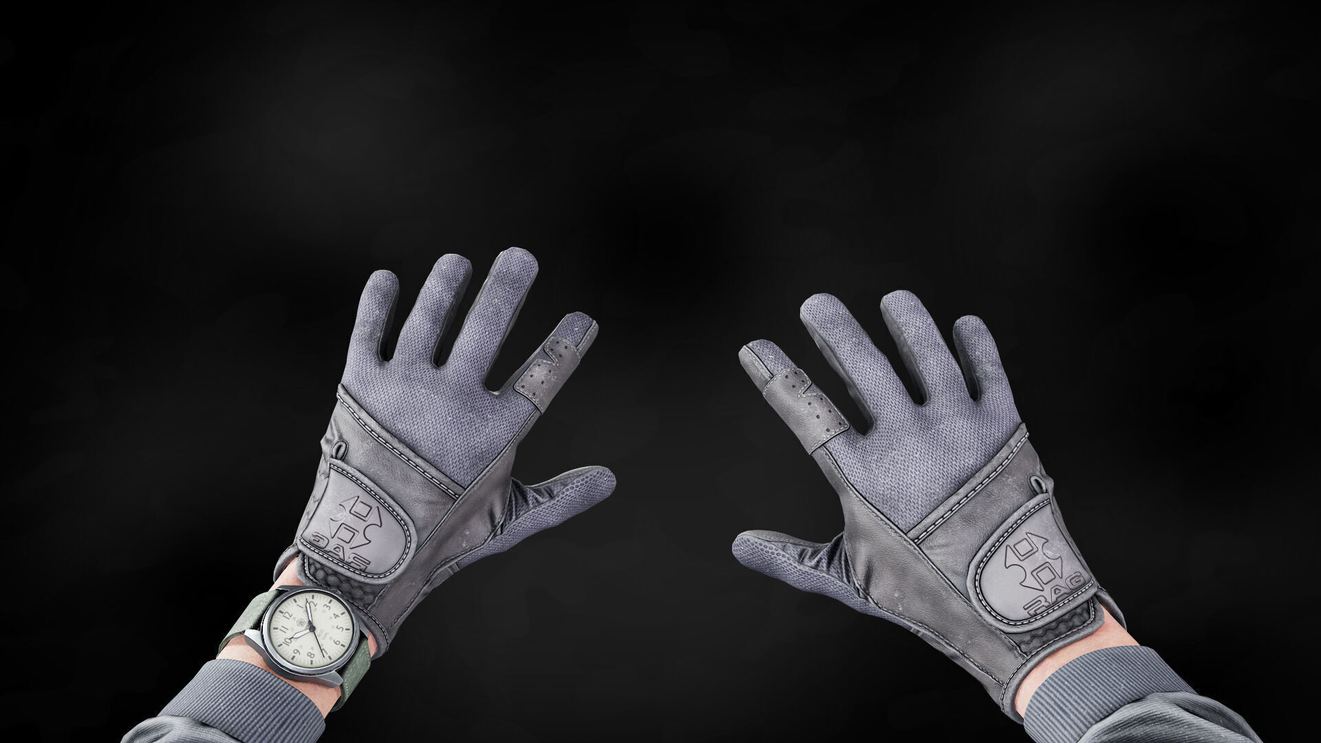 Modular FPS Arms Pack v1 Low-poly 3D model_9