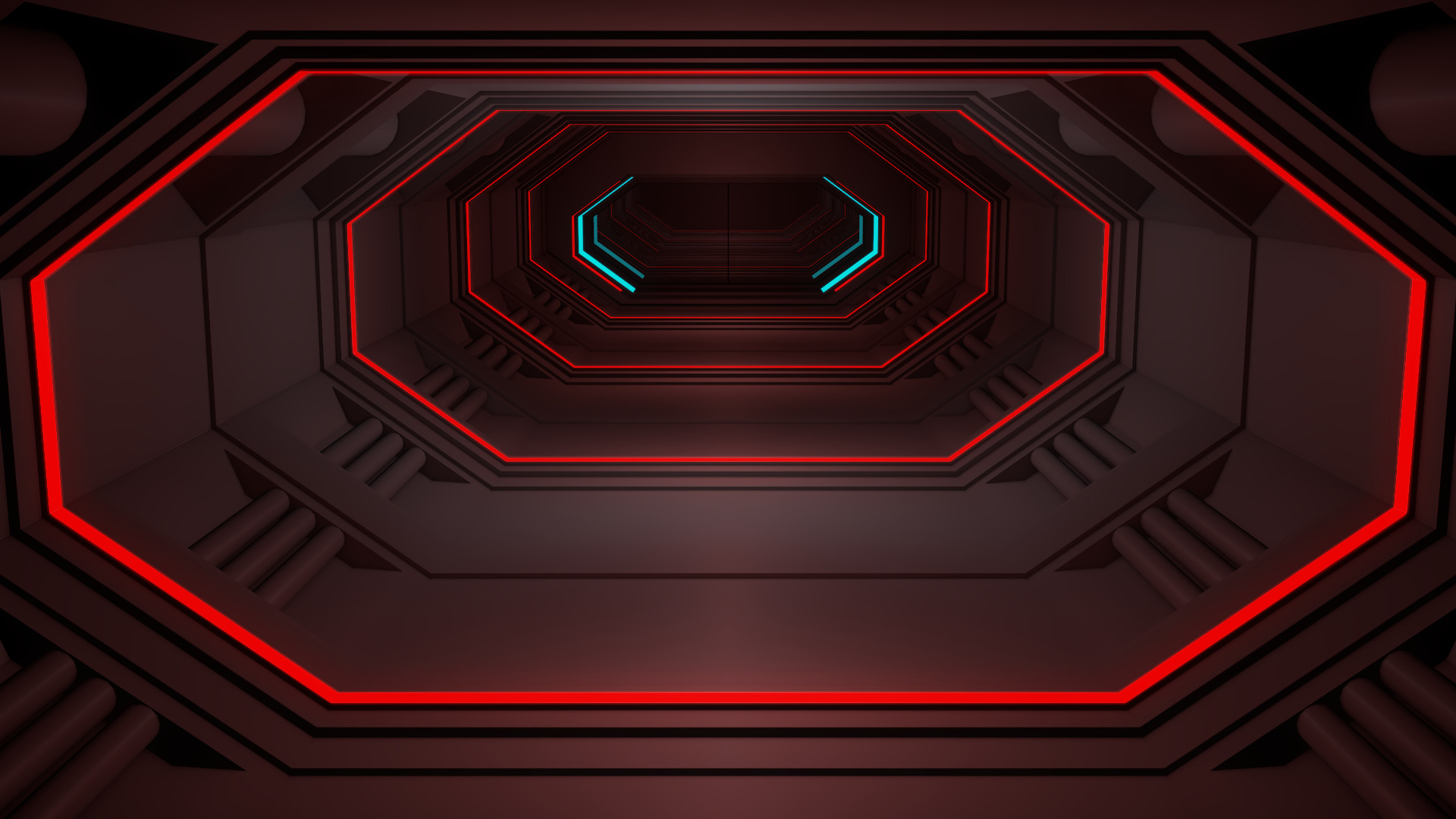 Sci Fi Interior 3D model_2