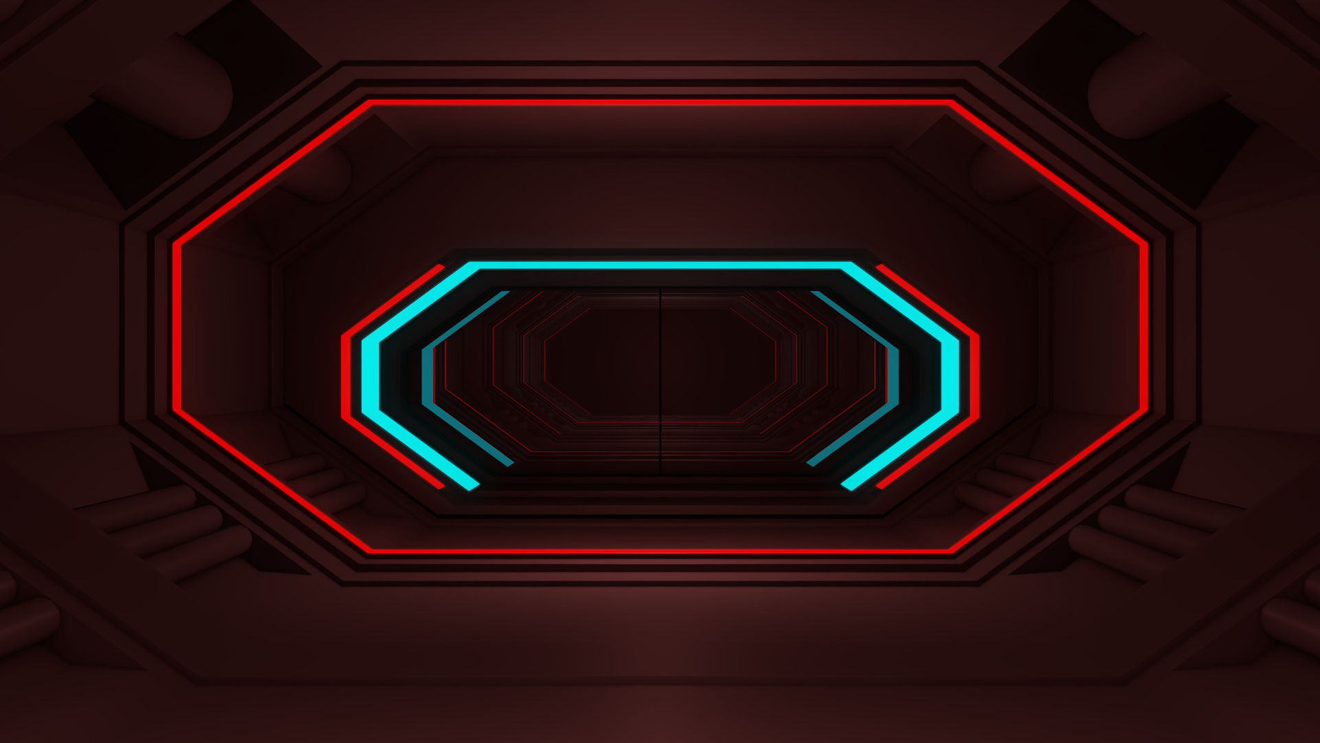 Sci Fi Interior 3D model_4