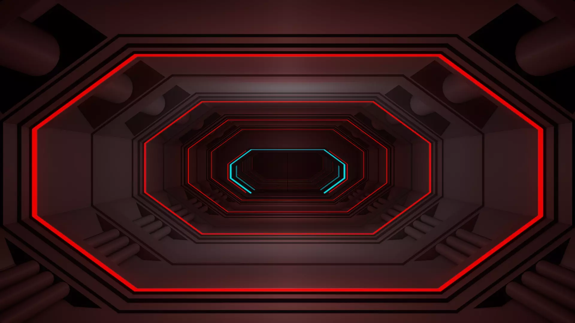 Sci Fi Interior 3D model_0