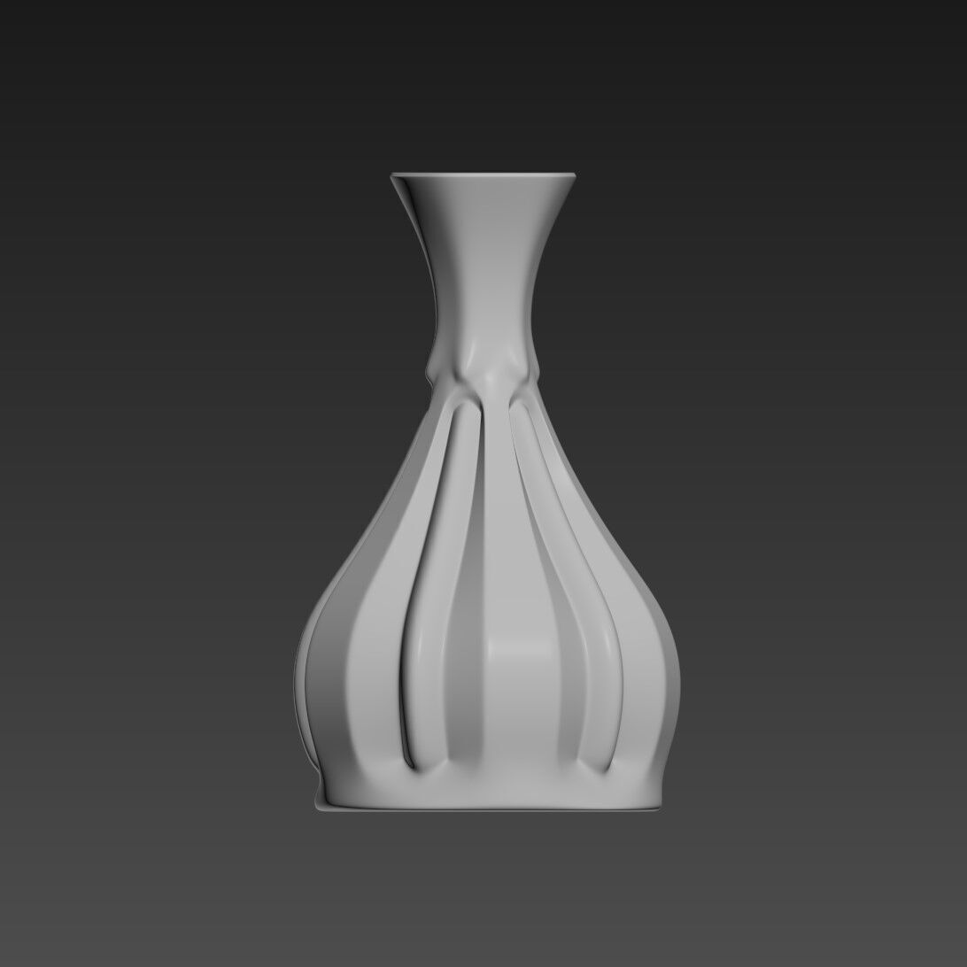 Vase for Flower VaseIS vase STL to 3D print 3D print model_1